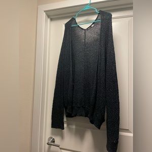 Black and white BDG cardigan